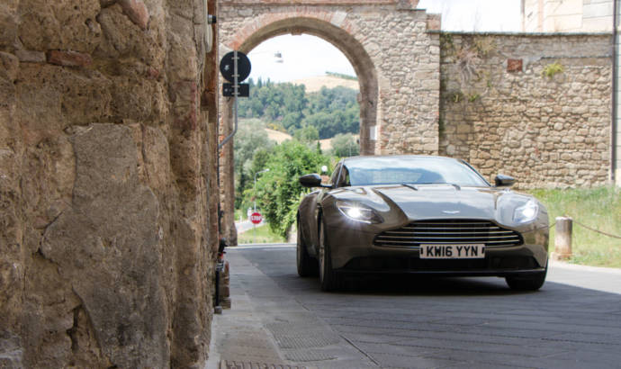 Aston Martin DB11 V8 will debut in less than a month