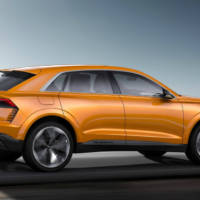 Audi Q8 Sport Concept is a 474 HP hybrid SUV-coupe