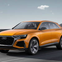 Audi Q8 Sport Concept is a 474 HP hybrid SUV-coupe