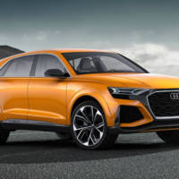 Audi Q8 Sport Concept is a 474 HP hybrid SUV-coupe