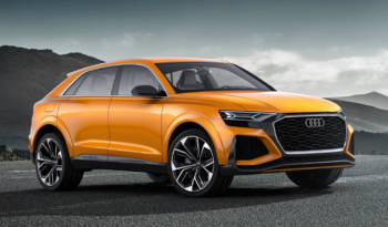 Audi Q8 Sport Concept is a 474 HP hybrid SUV-coupe