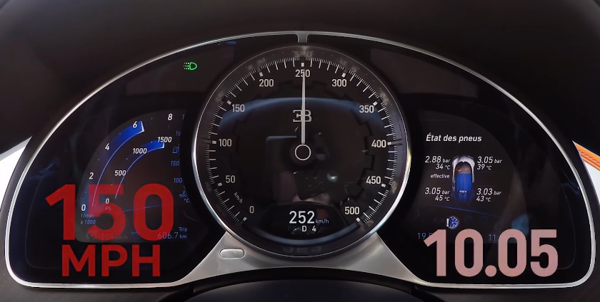 Bugatti Chiron - Not to 350 km/h in a blink of an eye