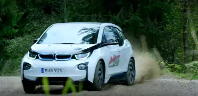 Can you do some proper rallying in a BMW i3?