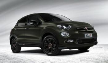 Fiat 500X S-Design version joins the stand in Geneva