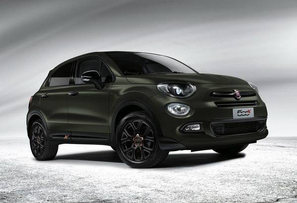 Fiat 500X S-Design version joins the stand in Geneva