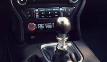 Ford Mustang engine start button beats like a heart