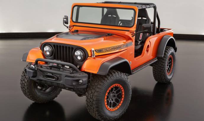 Jeep CJ66 is a true retro off-roader