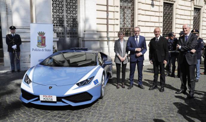 Lamborghini Huracan for the Italian Police