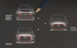 New Audi A6, A7, A8 - Official sketch