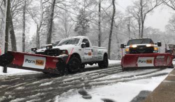 Pornhub is helping Boston and New Jersey authorities to clean up the snow with branded plows