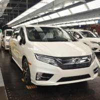 2018 Honda Odyssey enters production in Alabama