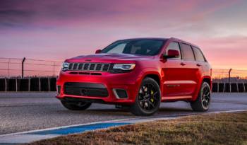 2018 Jeep Grand Cherokee Trackhawk has 707 HP and can do not to 60 mph in 3.5 seconds