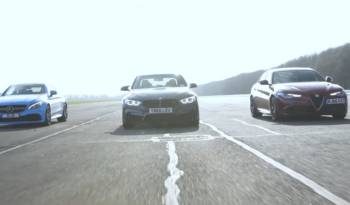 Alfa Romeo Giulia Quadrioglio vs. BMW M3 and AMG C63 S