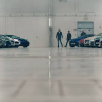 Aston Martin second UK factory invaded by classic cars