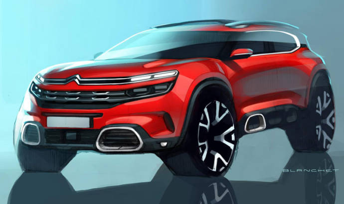 Citroen C-Aircross Concept to be showcased in Shanghai