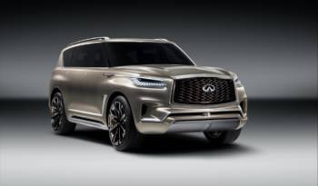 Infiniti QX80 Monograph concept teased