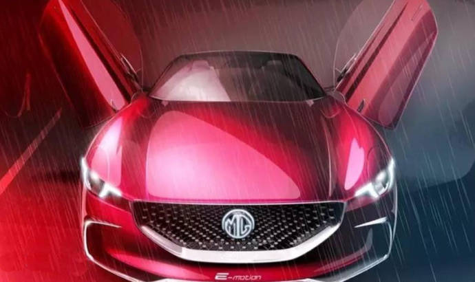 MG E-Motion Concept launched in Shanghai