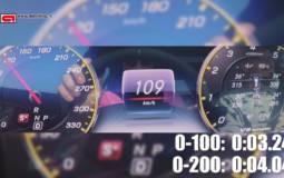 Mercedes-AMG E63 S - 0 to 186 mph