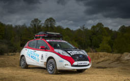 Nissan Leaf AT-EV is the first electric car to compete in Mongol Rally