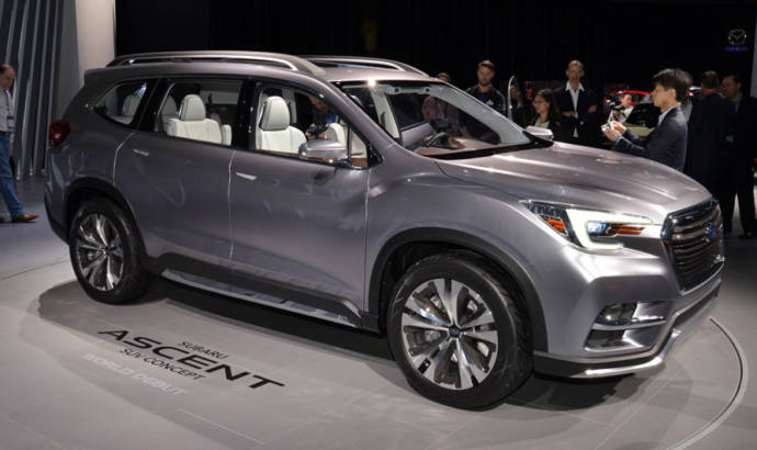 Subaru Ascent Concept previews a 3-row SUV