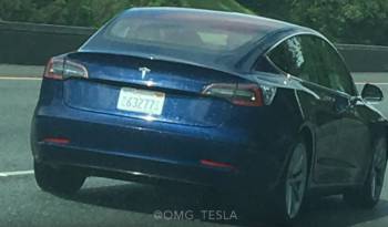 Tesla Model 3 - Spy videos