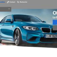 2018 BMW M2 facelift is on the official website