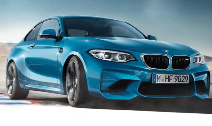 2018 BMW M2 facelift is on the official website