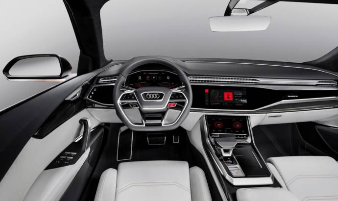 Audi Q8 Sport Concept with Android operating system