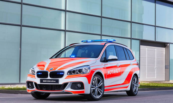 BMW 440i Gran Coupe, now in Ambulance clothes