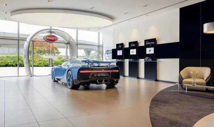 Bugatti opens its largest showroom in Dubai