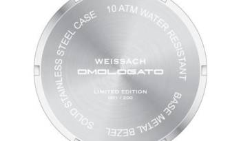 Omologato Weissach watch is dedicated to Porsche track