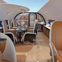 Pagani designed the cabin of a private Airbus