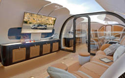 Pagani designed the cabin of a private Airbus