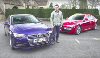 VIDEO: New Alfa Romeo Giulia vs Audi A4