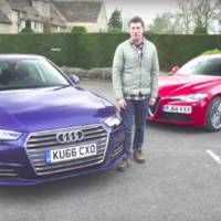 VIDEO: New Alfa Romeo Giulia vs Audi A4