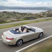 2017 Mercedes E-Class Cabriolet UK pricing announced