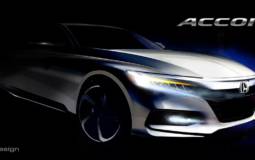 2018 Honda Accord teaser image unveiled