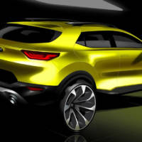 2018 Kia Stonic - First design sketches