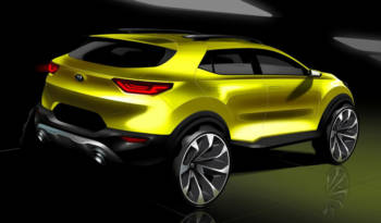 2018 Kia Stonic - First design sketches