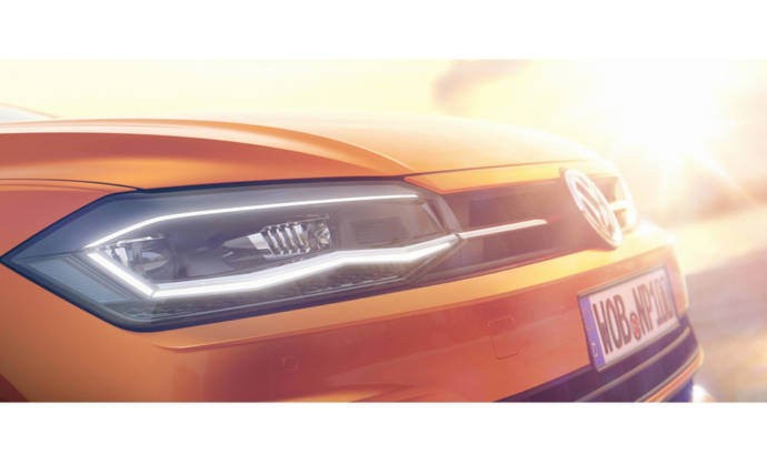 2018 Volkswagen Polo - Official teaser pictures