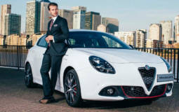 Alfa Romeo and Hawes and Curtis launch a special suit