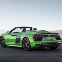 Audi R8 V10 Spyder Plus officially introduced