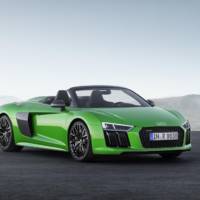 Audi R8 V10 Spyder Plus officially introduced