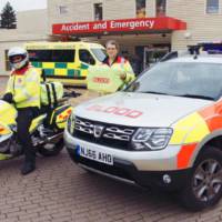 Dacia Duster becomes emergency vehicle in UK