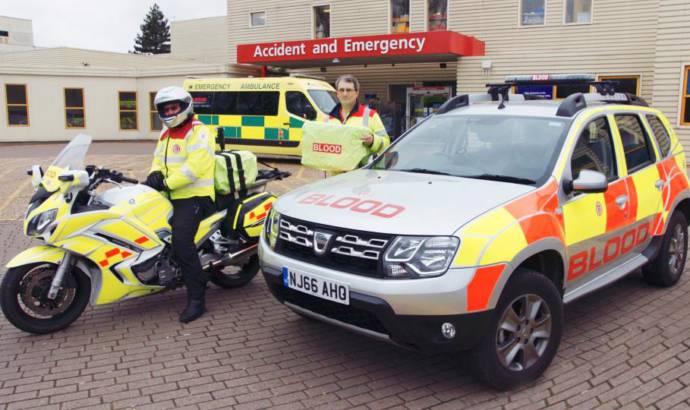 Dacia Duster becomes emergency vehicle in UK