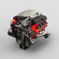 Dodge Challenger SRT Demon engine detailed