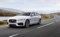 Jaguar XF Sportbrake unveiled by Andy Murray