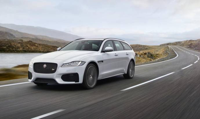 Jaguar XF Sportbrake unveiled by Andy Murray