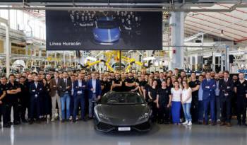 Production record for Lamborghini: 8.000 Huracan produced in 3 years