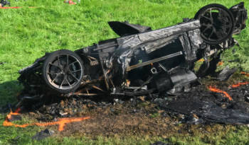 Richard Hammond had a massive crash in a Rimac Concept One